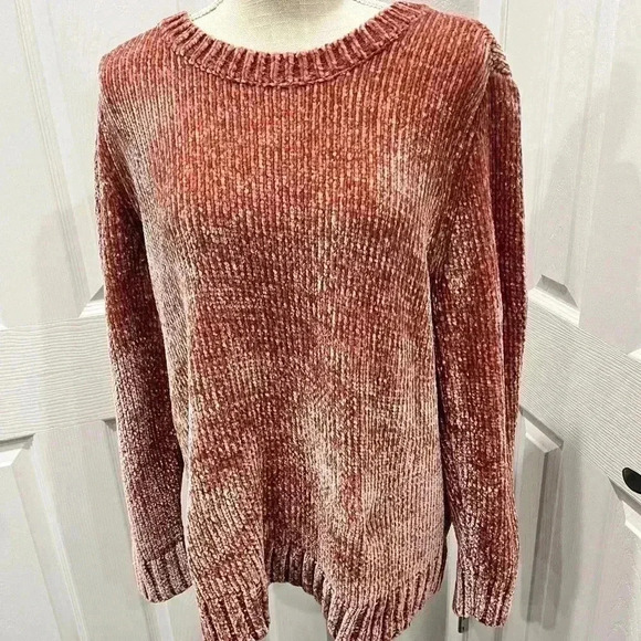 ORVIS CHENILLE SWEATER EUC Like new size L warm winter wear cozy - Picture 4 of 8